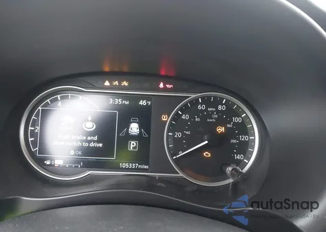 2020 Nissan Kicks Sr Xtronic Cvt z USA, uszkodzony, nr VIN 3N1CP5DV9LL495689